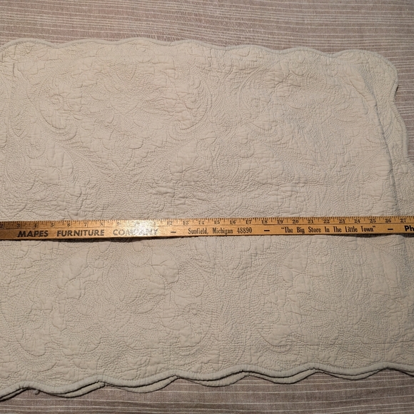 Casa zeta Jones 100% cotton pillow shams set of 2 - Picture 5 of 7